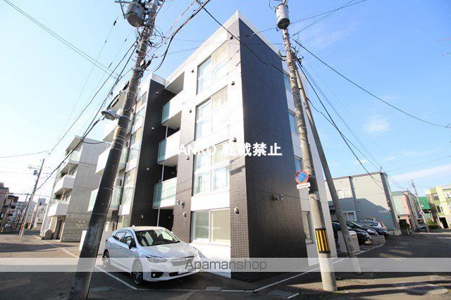 札幌市南北線 麻生駅 徒歩5分 4階建 築12年の外観写真