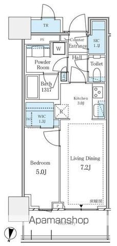 【パークタワー西新宿の間取り】