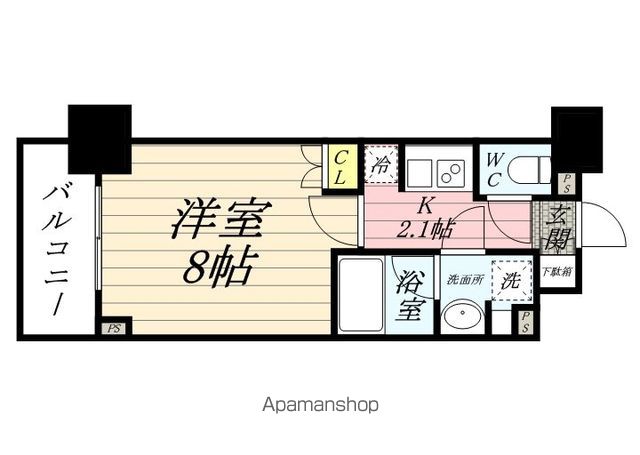 コンフォリア三田ＥＡＳＴの間取り