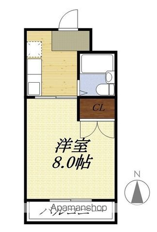 ウエストタウンハイツの間取り写真