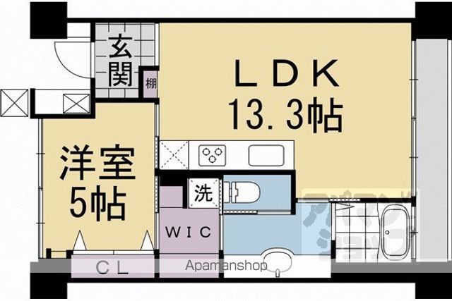 シャリマー西大路の間取り写真