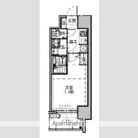 SーRESIDENCEドーム前千代崎の間取り写真