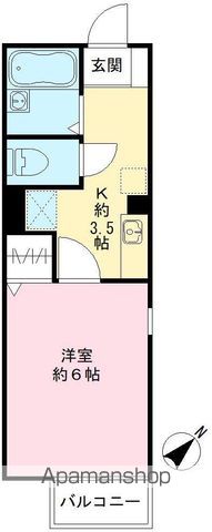 アルカスの間取り写真