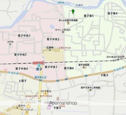 宮城県仙台市青葉区愛子東５丁目[2DK/42m2]の周辺3