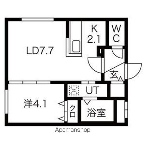 ALPHA山鼻の間取り写真