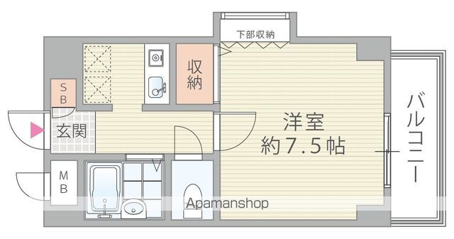 北梅田サニーアパートメントの間取り写真