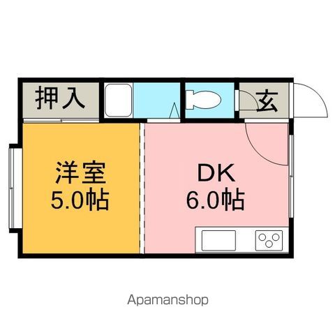 パレロワイヤルの間取り写真
