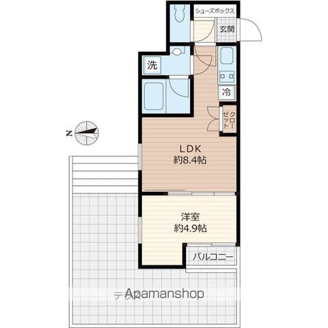 BEVERLY HOMES 赤塚公園IIの間取り写真