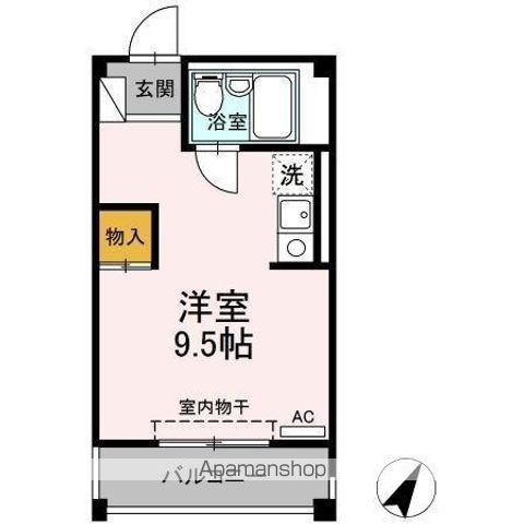 シュクレ川崎の間取り