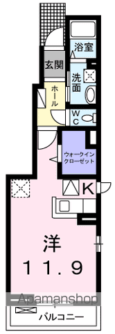 松岡ハイツ　Ｃ 101 ｜ 高知県高知市大津乙123-3（賃貸アパート1K・1階・32.94㎡） その2