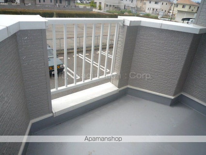 プレクール[2LDK/58.53m2]のバルコニー