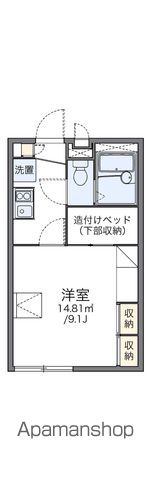 レオパレスDREAM Cの間取り写真