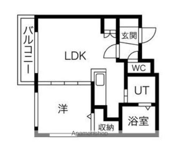 プライマル札幌円山の間取り写真