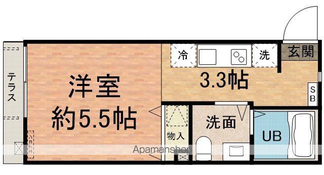 ルミナスコート新船橋の間取り写真