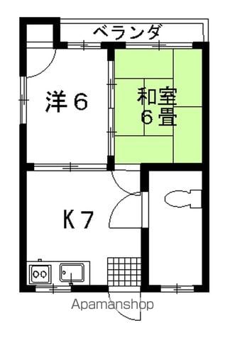 城間アパートの間取り写真