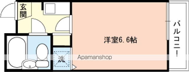 【和歌山市湊北町のマンションの間取り】