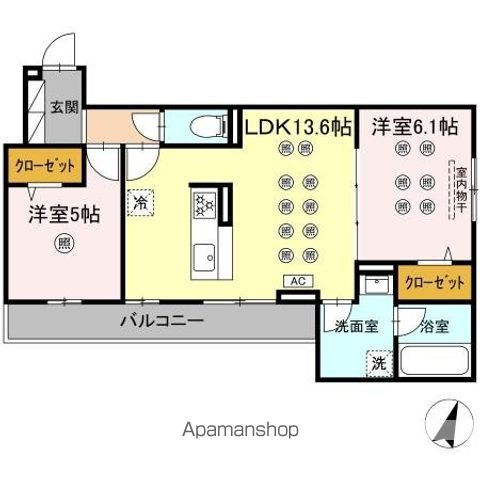 TORISIA STAGE 小郡駅南の間取り写真