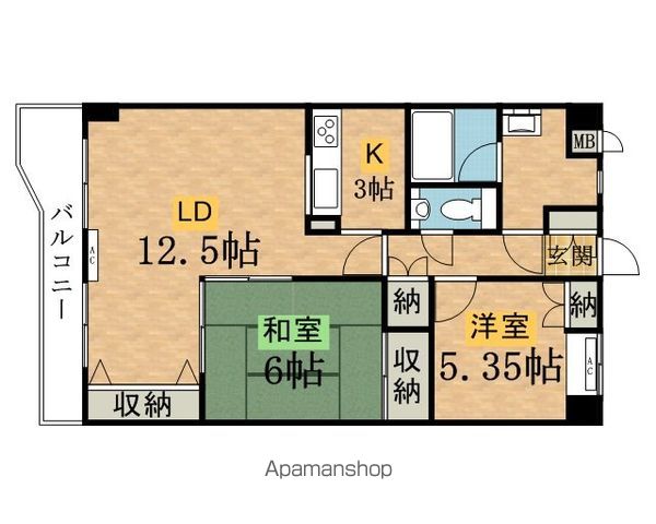 NOWVELLE VILLAIIの間取り写真