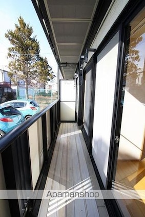 エルパイン西大路Ａ棟[2DK/40.5m2]のバルコニー