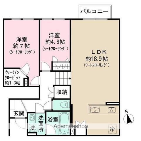 UX COURTの間取り写真
