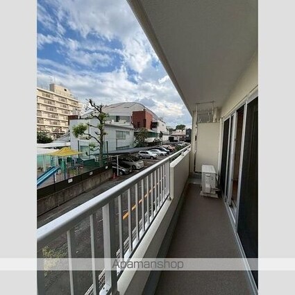 上町マンション[2LDK/56.36m2]のバルコニー