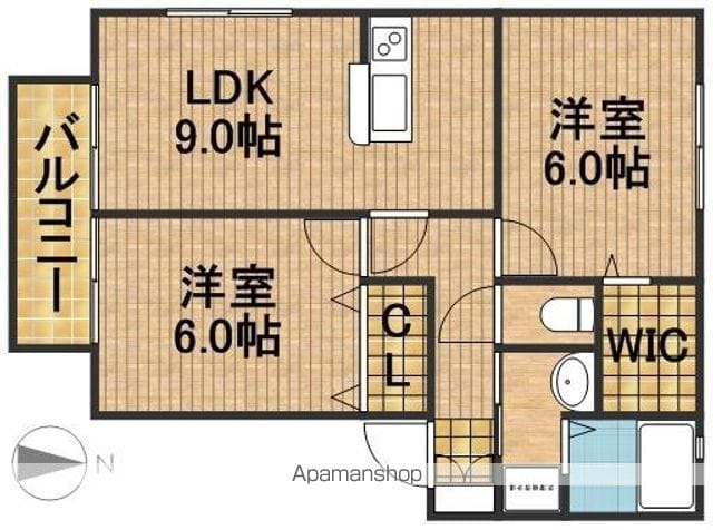 エクセランの間取り写真
