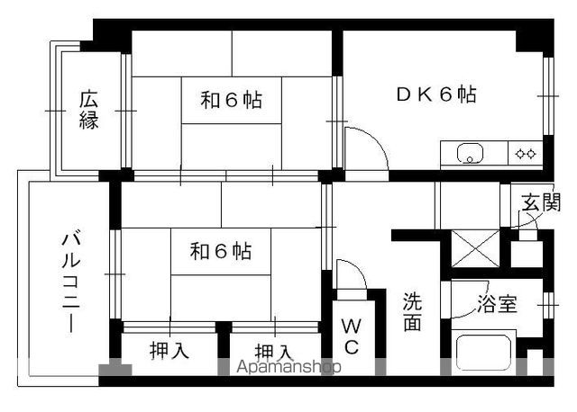 【岩義ビルの間取り】