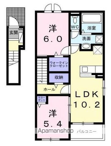 ラテリアの間取り写真