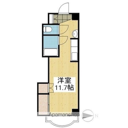 Ｒ１マンション[1R/28.35m2]の間取図