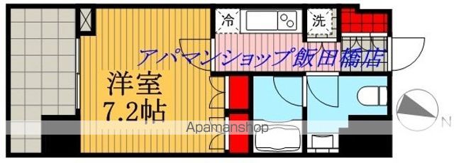 コンフォリア神楽坂DEUXの間取り写真
