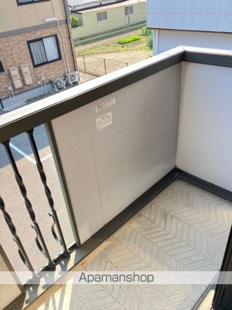セジュール瑞穂　Ａ棟[2LDK/55.4m2]のバルコニー
