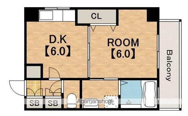 カシェット住吉の間取り写真
