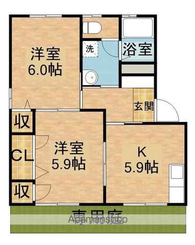 セレッソCの間取り写真