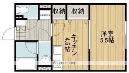 Ｄｏｍａｎｉ[1K/41m2]の間取図