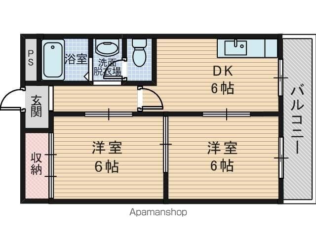 カサ池田の間取り写真