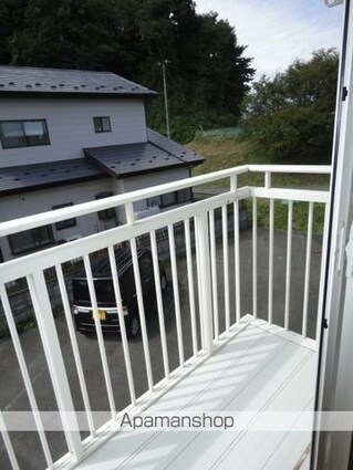 福島県二本松市小浜字芳池[3K/48.6m2]のバルコニー