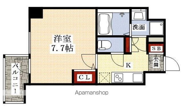 LA DOUCEUR 江坂IIの間取り写真