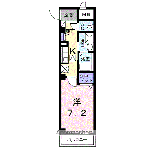 エンピエッサ東大和の間取り