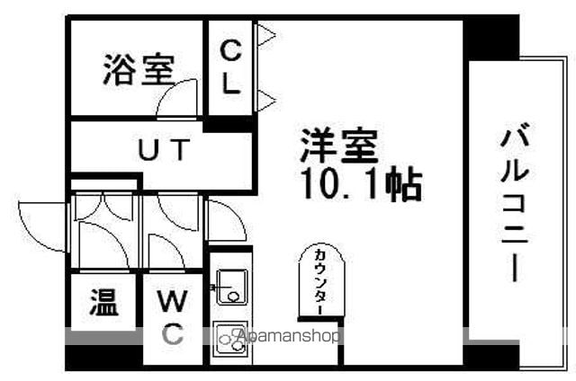 クレジデンス札幌・南4条の間取り写真