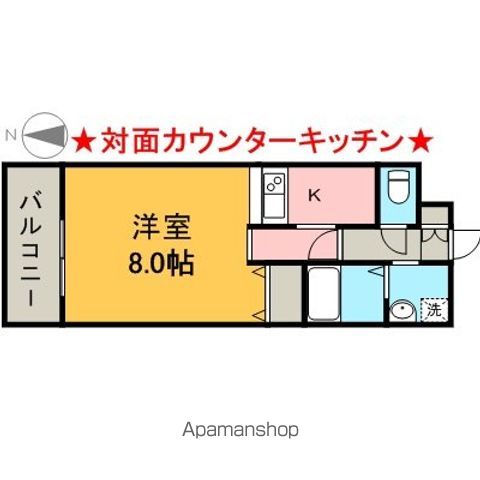 プレサンス新栄デコールの間取り写真
