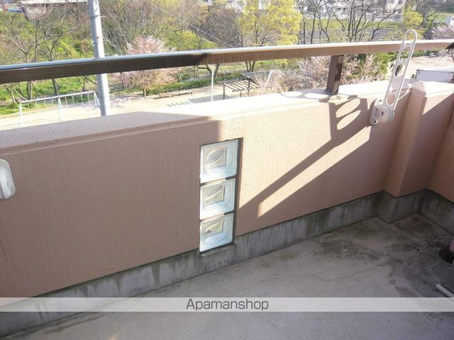 第１０成田マンション[1K/25.65m2]のバルコニー
