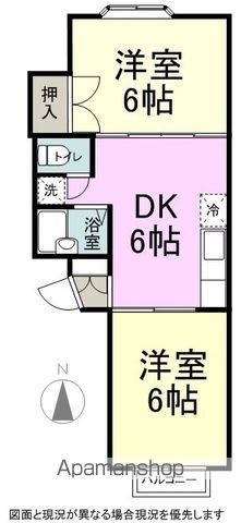 コーポタカギの間取り写真