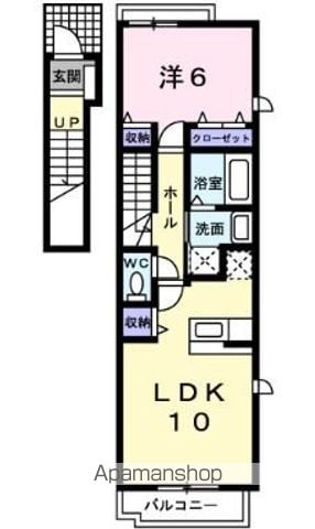 セレノ東野 Cの間取り写真