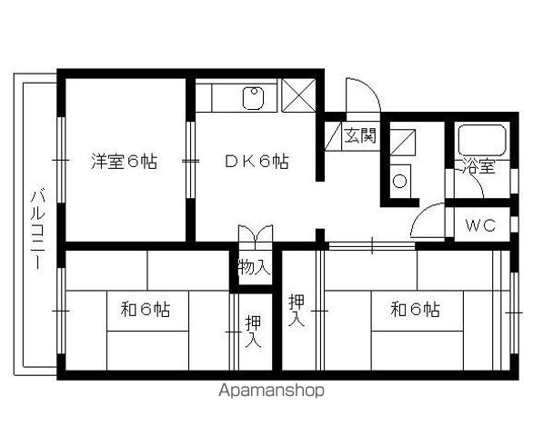 日下部ビルの間取り