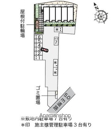 レオネクスト加納[1K/31.21m2]の配置図