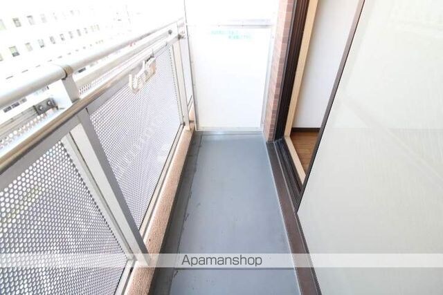 広島県広島市中区東白島町[1K/23.87m2]のバルコニー