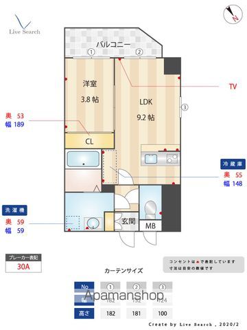 Tria Asteriaの間取り写真
