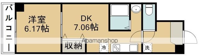 アスコット薬師堂駅前の間取り写真