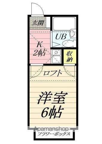 キャッスルつきみ野B棟の間取り写真