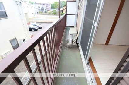 ハイツＫＭ[2K/36m2]のバルコニー